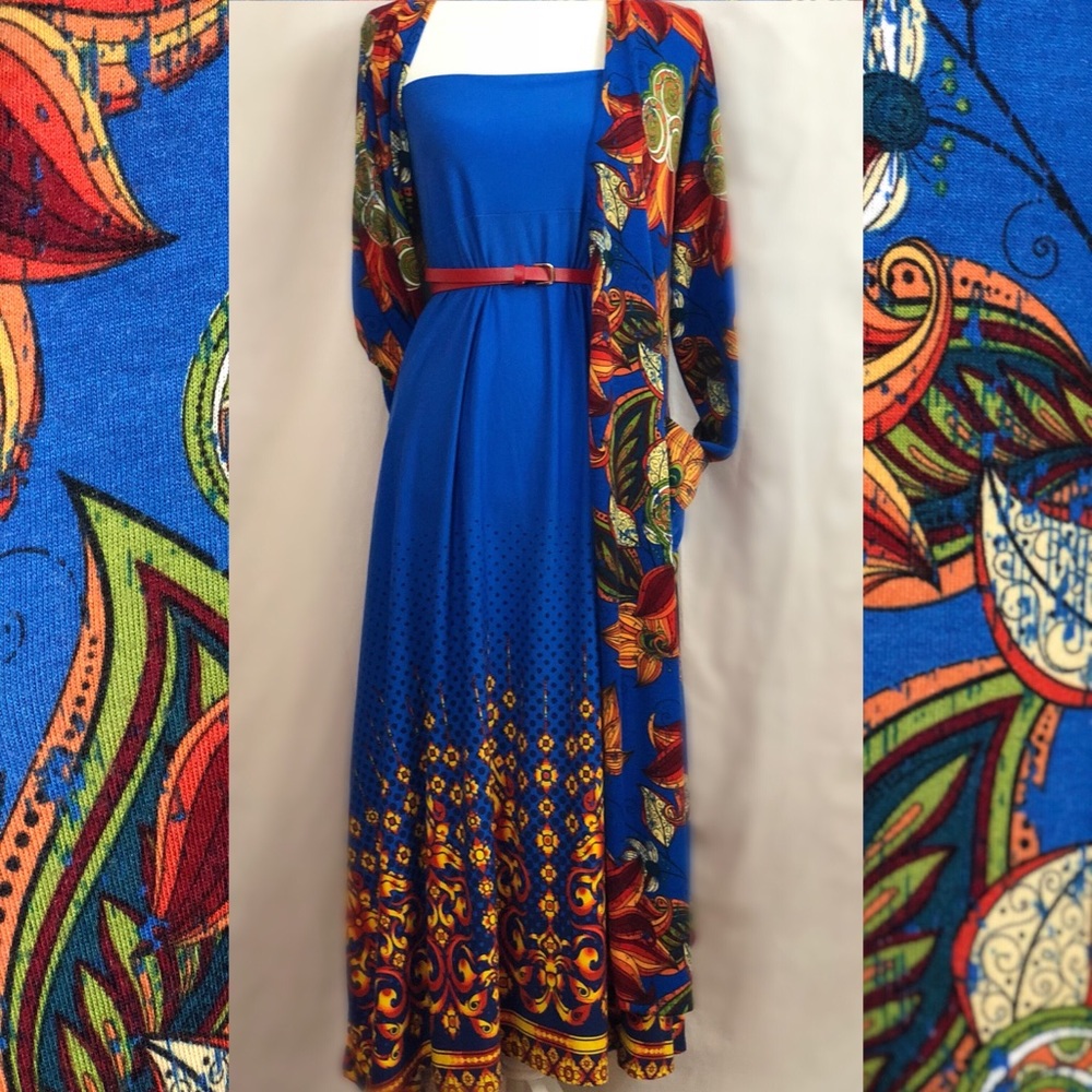 Vibrant M Maxi and L Sarah Outfit